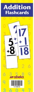 Addition Flashcards Abeka Book