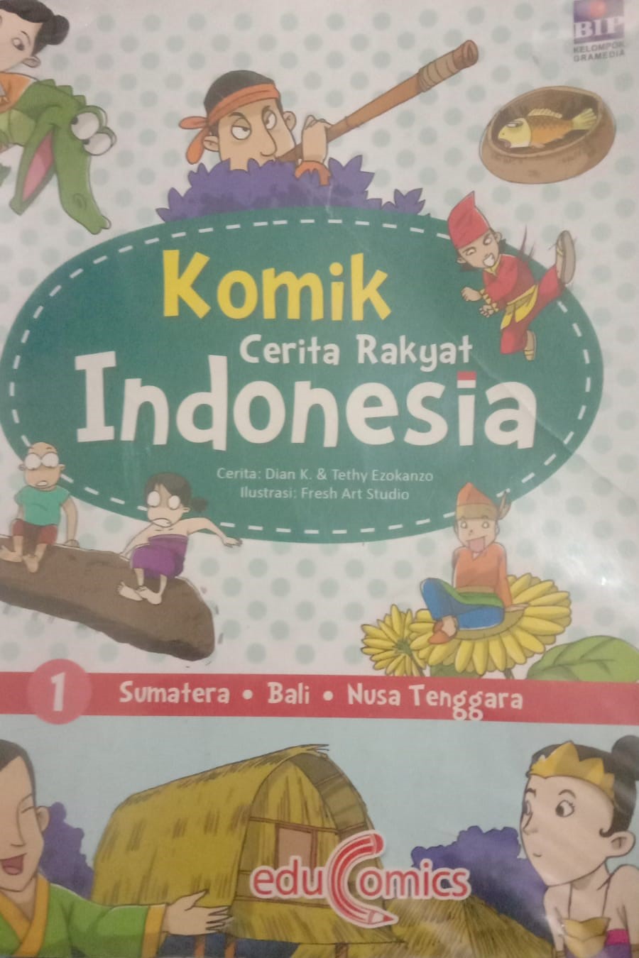 Komik Cerita Rakyat Indonesia Edu Comics