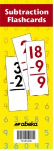 Subtraction Flashcards Abeka Book